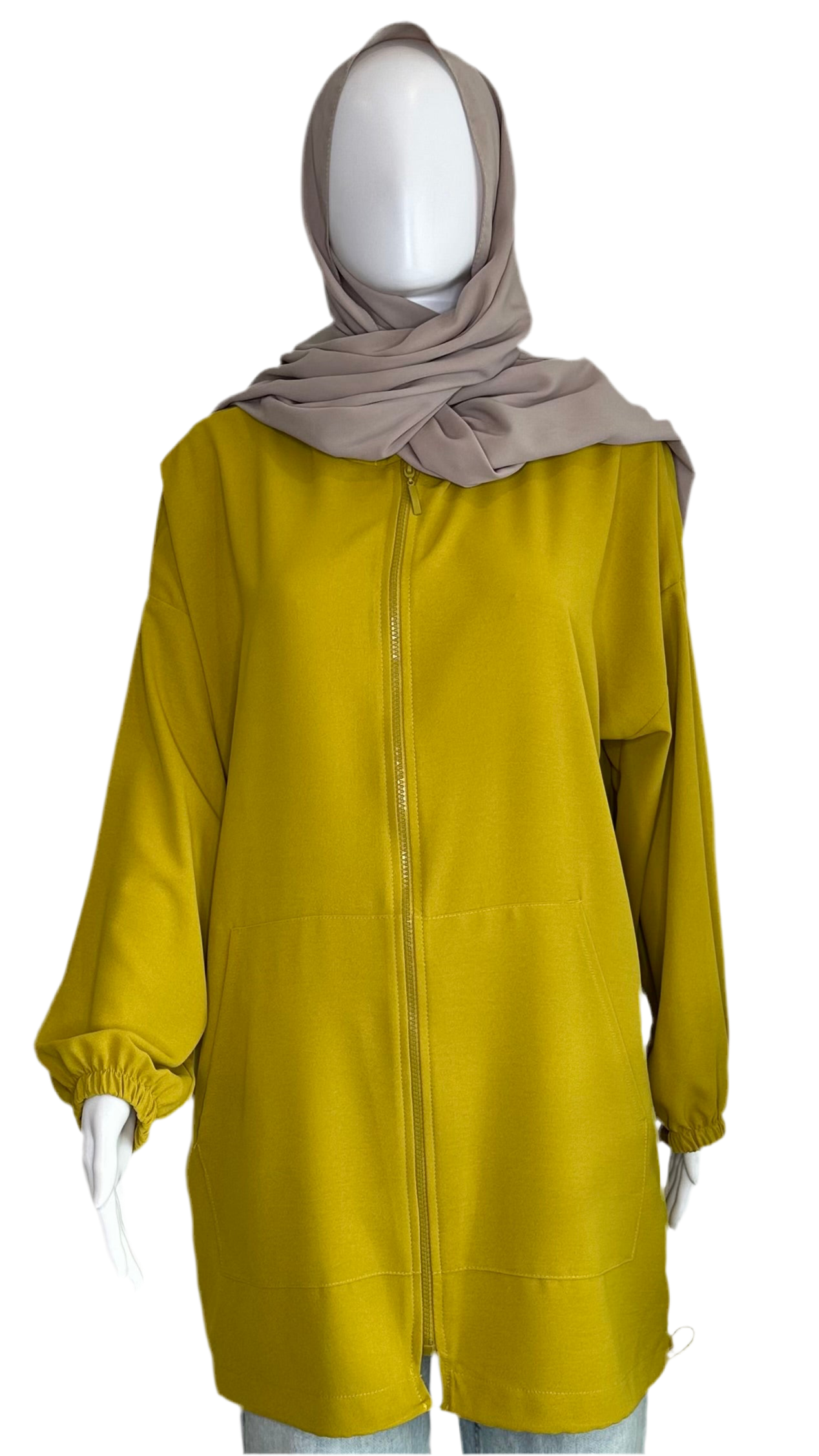 Casual and practical hooded blouse